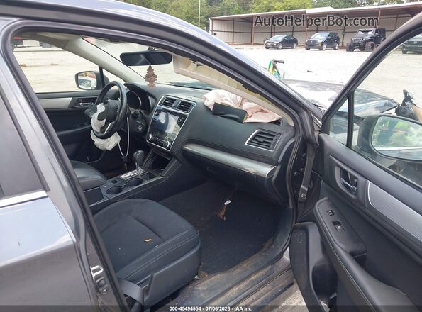 4S3BNAF66K3036238 2019 SUBARU LEGACY Серый Вид салона спереди
