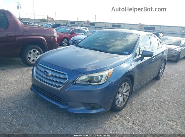 4S3BNAF67G3010853 2016 SUBARU LEGACY Gray Vista tres cuartos delantera izquierda