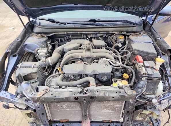 4S3BNAF67G3052584 2016 SUBARU LEGACY Синий Вид задней части салона