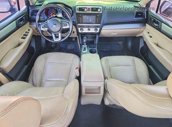 4S3BNAF67H3026066 2017 SUBARU LEGACY Silver Առջևի վահանակի տեսք