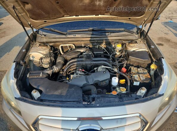4S3BNAF67H3026066 2017 SUBARU LEGACY Silver Սալոնի հետևի տեսք