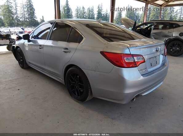 4S3BNAF67H3045572 2017 SUBARU LEGACY Silver Tył lewy