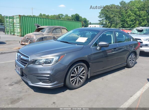 4S3BNAF67K3024342 2019 SUBARU LEGACY Gray Przód lewy