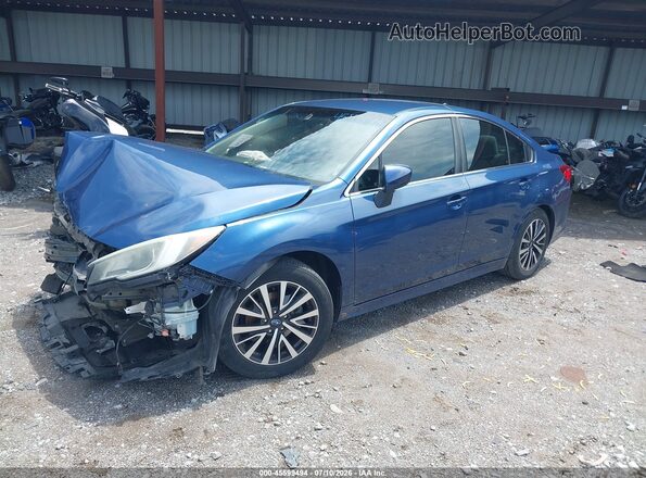 4S3BNAF67K3031694 2019 SUBARU LEGACY Blue წინა მარცხენა ხედი სამი მეოთხედიდან