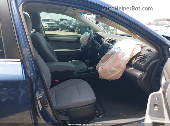 4S3BNAF67K3031694 2019 SUBARU LEGACY Blue წინა სალონის ხედი