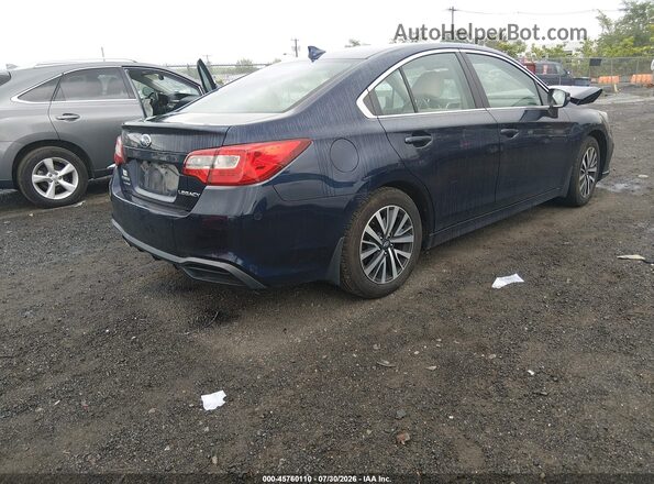 4S3BNAF68J3016975 2018 SUBARU LEGACY Синий Задняя правая четверть