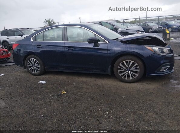 4S3BNAF68J3016975 2018 SUBARU LEGACY Синий Вид задней части салона