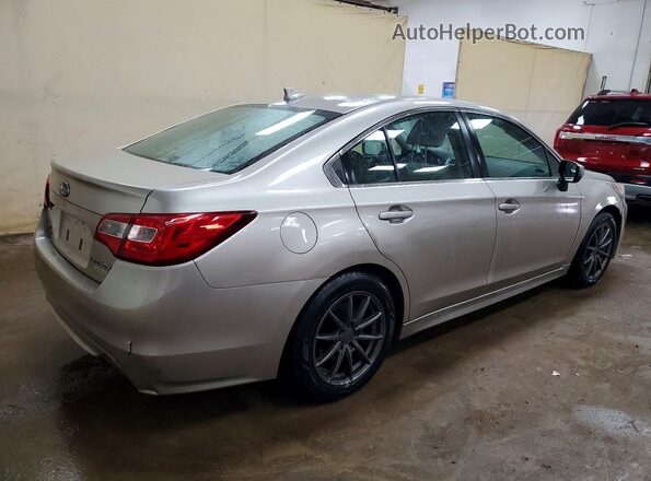 4S3BNAF69H3041474 2017 SUBARU LEGACY Silver Trasero derecho