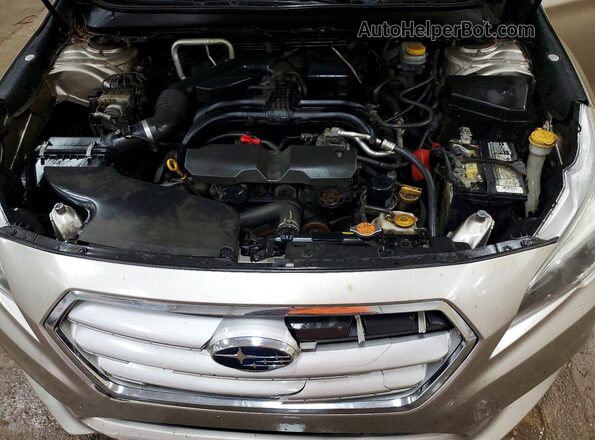 4S3BNAF69H3041474 2017 SUBARU LEGACY Silver Vista interior trasera