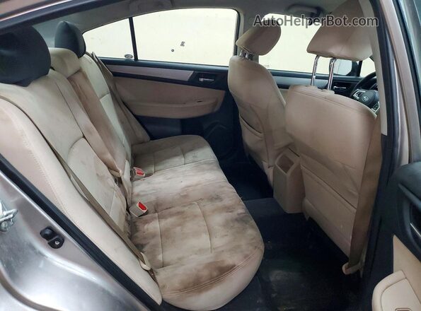 4S3BNAF69H3041474 2017 SUBARU LEGACY Silver Vista de los asientos traseros