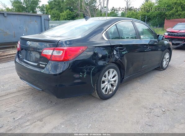 4S3BNAF6XG3056189 2016 SUBARU LEGACY Black Trasero derecho