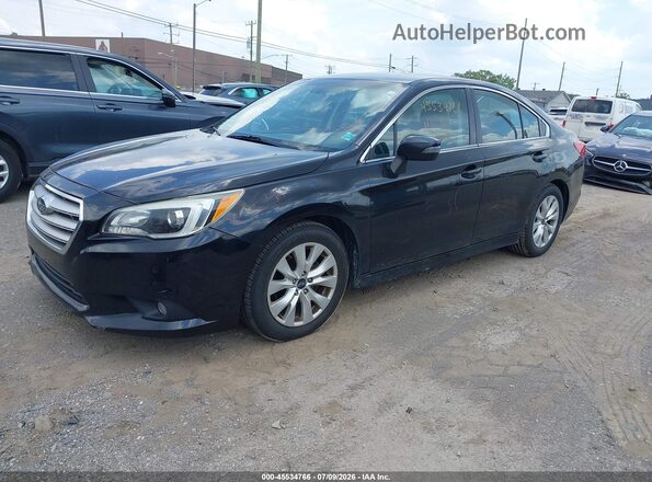 4S3BNAF6XG3056189 2016 SUBARU LEGACY Black Vista tres cuartos delantera izquierda