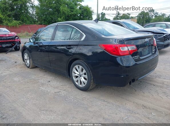 4S3BNAF6XG3056189 2016 SUBARU LEGACY Black Trasero izquierdo