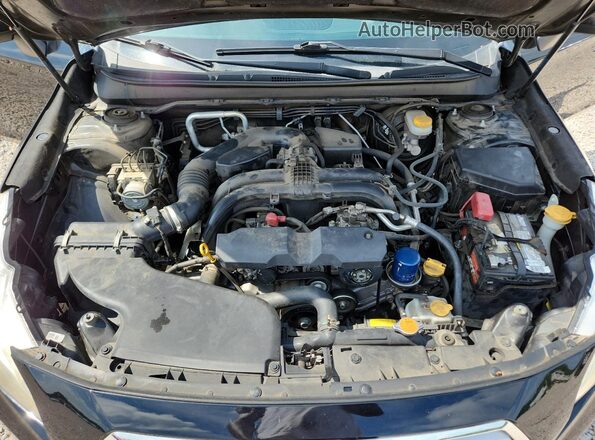 4S3BNAF6XH3067680 2017 SUBARU LEGACY Black უკანა სალონის ხედი