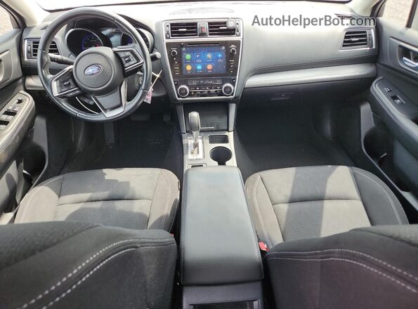 4S3BNAF6XK3025100 2019 SUBARU LEGACY Silver Вид панелі приладів