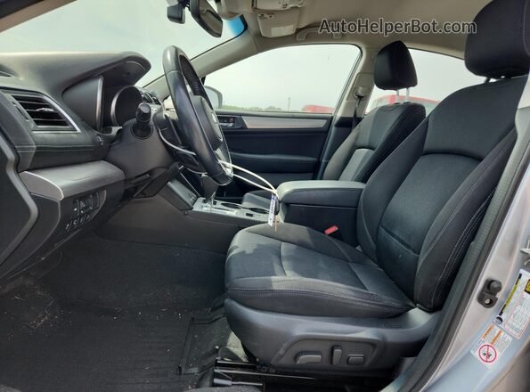 4S3BNAF6XK3025100 2019 SUBARU LEGACY Silver Вид салону спереду