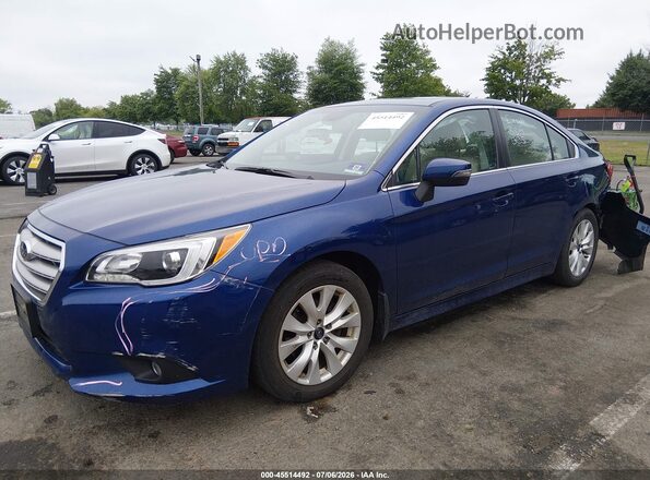 4S3BNAH66G3017967 2016 SUBARU LEGACY Blue წინა ხედი