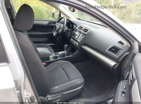 4S3BNAH69G3052986 2016 SUBARU LEGACY Silver Vista interior delantera