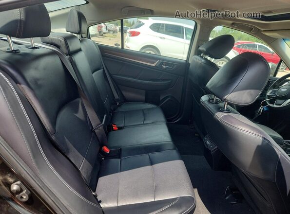 4S3BNAK65J3038812 2018 SUBARU LEGACY Черный Вид задних сидений