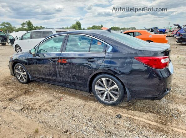 4S3BNAK65J3038812 2018 SUBARU LEGACY Черный Задняя левая четверть