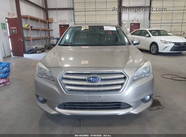 4S3BNAK67H3058697 2017 SUBARU LEGACY Champagne უკანა სალონის ხედი