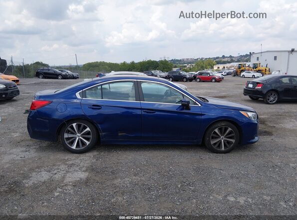 4S3BNAL62G3050360 2016 SUBARU LEGACY Blue Vista del cuadro de instrumentos