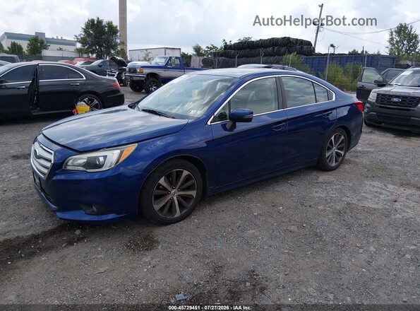 4S3BNAL62G3050360 2016 SUBARU LEGACY Blue Vista tres cuartos delantera izquierda