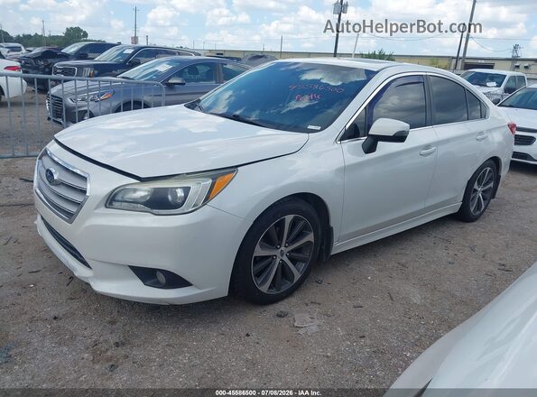4S3BNAL69G3023396 2016 SUBARU LEGACY White Передня ліва чверть