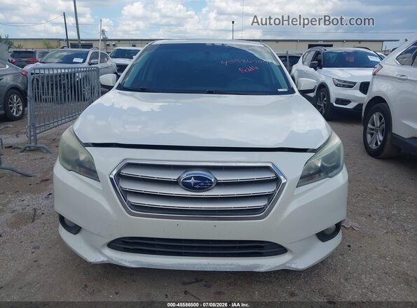 4S3BNAL69G3023396 2016 SUBARU LEGACY White Вид щитка приладів