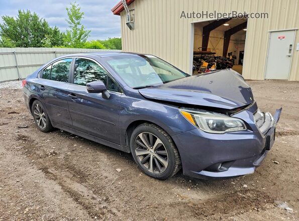 4S3BNAN60G3054453 2016 SUBARU LEGACY Blue Delantero derecho