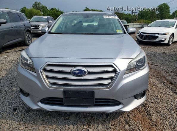4S3BNAN62H3010892 2017 SUBARU LEGACY Серебряный Вид спереди