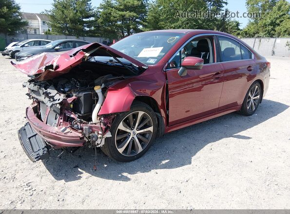 4S3BNAN62H3035257 2017 SUBARU LEGACY Red Передня ліва чверть