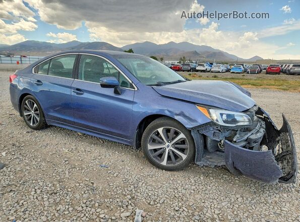 4S3BNAN62H3059008 2017 SUBARU LEGACY Blue Przód prawy