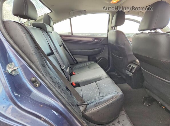 4S3BNAN62H3059008 2017 SUBARU LEGACY Blue Widok tylnych siedzeń
