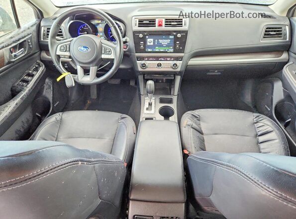 4S3BNAN62H3059008 2017 SUBARU LEGACY Blue Widok deski rozdzielczej