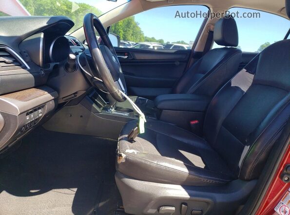 4S3BNAN62H3060482 2017 SUBARU LEGACY Burgundy Front interior view
