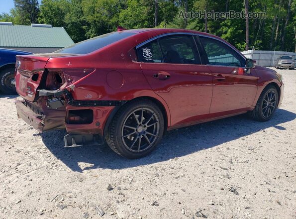 4S3BNAN62H3060482 2017 SUBARU LEGACY Burgundy Rear right