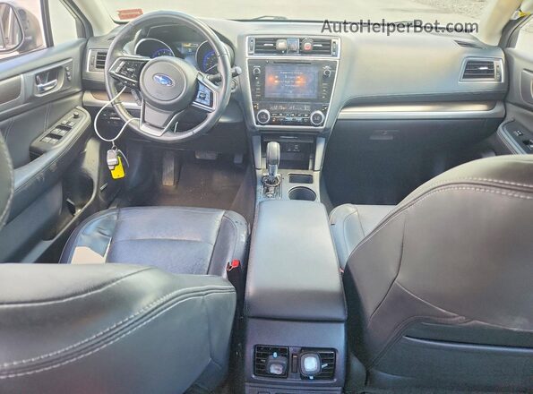 4S3BNAN62K3020393 2019 SUBARU LEGACY Gray Առջևի վահանակի տեսք