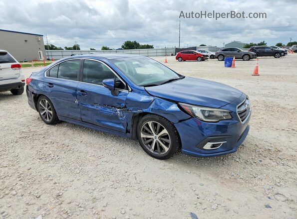 4S3BNAN62K3025772 2019 SUBARU LEGACY Blue Передня права чверть