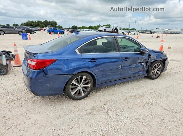 4S3BNAN62K3025772 2019 SUBARU LEGACY Blue Задня права чверть