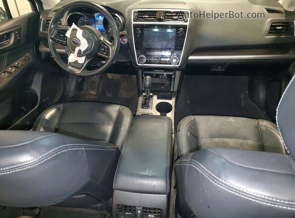 4S3BNAN63K3016563 2019 SUBARU LEGACY Blue Widok deski rozdzielczej