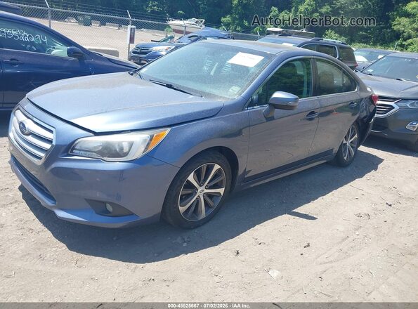 4S3BNAN64H3033056 2017 SUBARU LEGACY Blue წინა მარცხენა ხედი სამი მეოთხედიდან