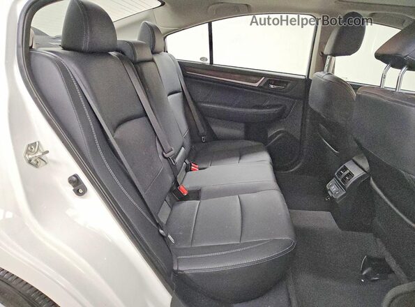 4S3BNAN64K3011517 2019 SUBARU LEGACY Белый Вид задних сидений
