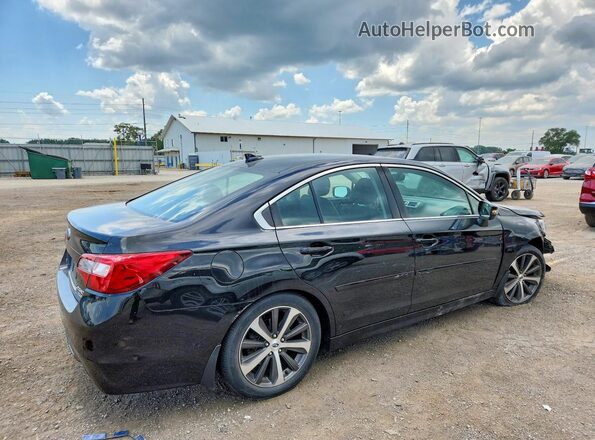 4S3BNAN65H3044017 2017 SUBARU LEGACY Black უკანა მარჯვენა