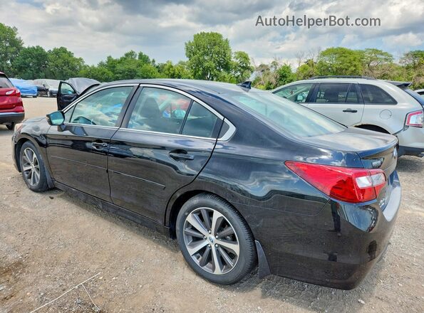 4S3BNAN65H3044017 2017 SUBARU LEGACY Black უკანა მარცხენა