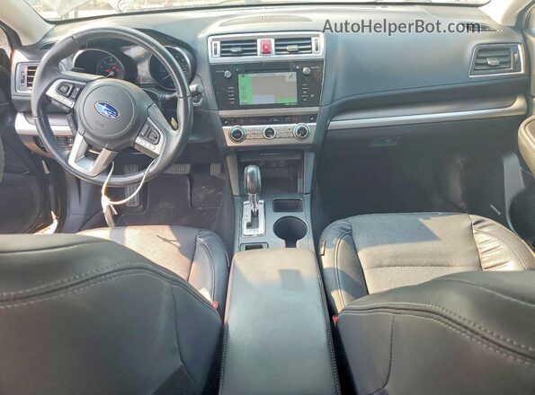 4S3BNAN65H3044017 2017 SUBARU LEGACY Black წინა პანელის ხედი