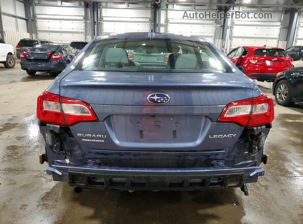 4S3BNAN65J3035520 2018 SUBARU LEGACY Blue Widok z tyłu