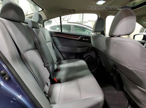 4S3BNAN65J3035520 2018 SUBARU LEGACY Blue Widok tylnych siedzeń