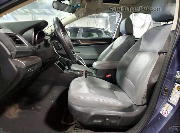4S3BNAN65J3035520 2018 SUBARU LEGACY Blue Widok wnętrza z przodu