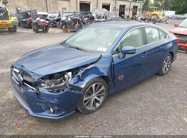 4S3BNAN65K3033459 2019 SUBARU LEGACY Blue Առջևի ձախ երեք քառորդ տեսարան